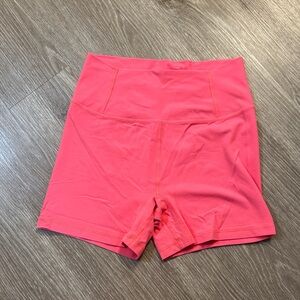FP Movement Never Better Coral High Waist Shorts
